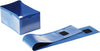 Palettenfuß-Banderole DURABLE,  B140xH65/90x65 mm blau mit Klettverschluss VE 50 Stück