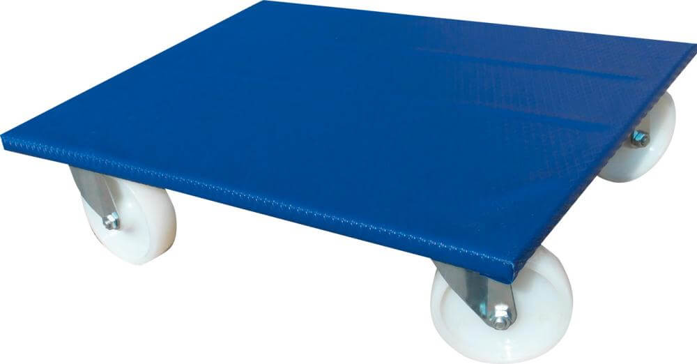 Möbelroller NEUTRAL,  600x500mm 600kg Kst.Rad 125 mm