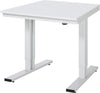 Werktisch RAU,  adlatus Melamin750x1000x720-1120mm