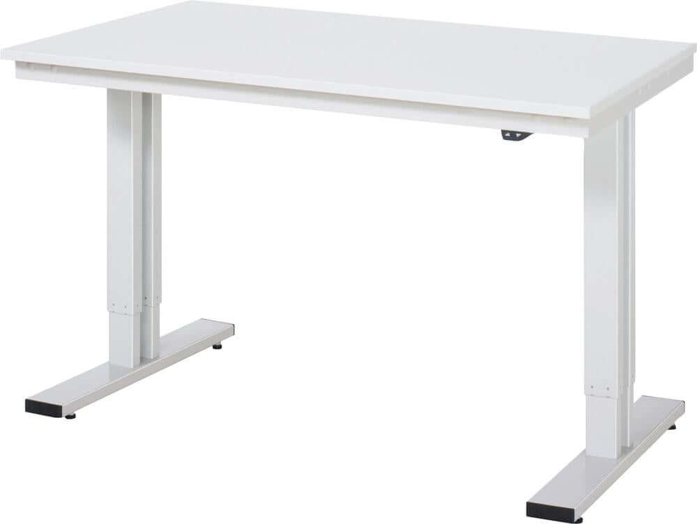 Werktisch RAU,  adlatus Melamin1250x800x720-1120mm