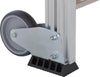Treppenpodest ZARGES,  fahrbar 45G2 Stufen 1000 mm breit Höhe 0,40 m