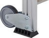 Treppenpodest ZARGES,  fahrbar 45G4 Stufen 600 mm breit Höhe 0,80 m