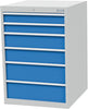 Schubladenschrank BEDRUNKA + HIRTH,  705 6 Schubladen Vollauszug