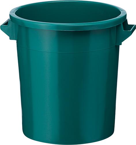 Kunststoff-Tonne NEUTRAL,  grün Inhalt: 35 Liter