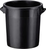 Kunststoff-Tonne NEUTRAL,  schwarz Inhalt: 35 Liter
