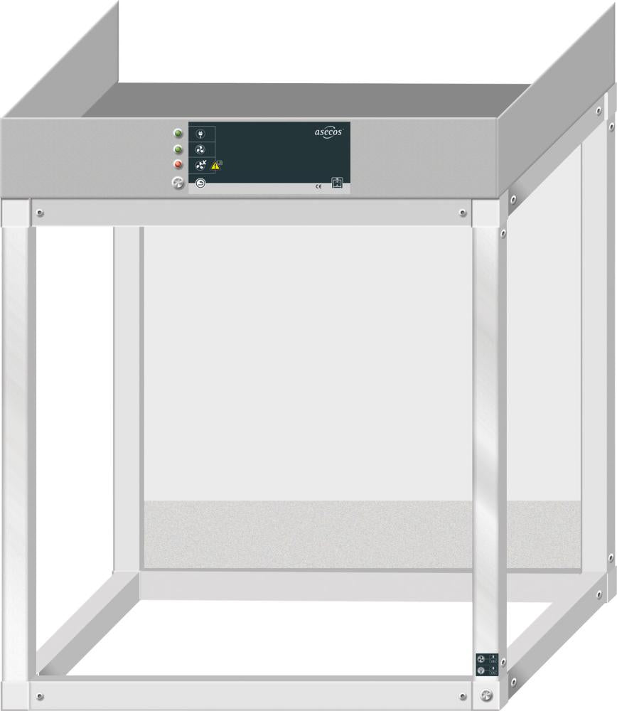 Gefahrstoffarbeitsplatz ASECOS, Basic Modul B 1 B900xT600xH1100 mm