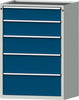 ANKE, SCHUBL.SCHRANK V1060 MODELL 4007 V- RAL 7035 / RAL 5010