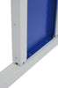 Grundgestell BEDRUNKA + HIRTH,  C-Fuß m. Klemmfeststellung 2000x600x670-1015 2000x600x670-1015