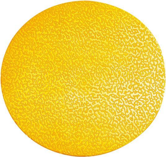Stellplatzmarkierung DURABLE,  Form "Punkt" gelb selbstklebend