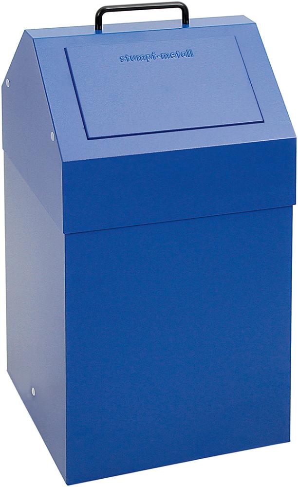 Wertstoffsammler STUMPF,  45 l blau stationär
