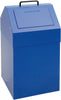 Wertstoffsammler STUMPF,  45 l blau stationär