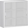 Glasschiebetürenschrank GERAMÖBEL, Schiebetürenschr. Pro W 1152x1200x425,m.Glastüren