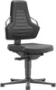 BIMOS, Bimos Arbeitsstuhl Nexxit 1 Griff grau Sitzhöhe 450-600 mm Integr. schw.,mit Gleiter