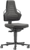 BIMOS, Bimos Arbeitsstuhl Nexxit 2 Griff grau Sitzhöhe 450-600 mm Supertec schw.,m. Rollen