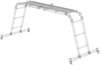 Alu-Riffelblechbelag MUNK,  mittig klappbar für Vielzweckleiter 2x2 + 2x3 + 4x3