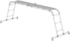Alu-Riffelblechbelag MUNK,  mittig klappbar für Vielzweckleiter 2x3 + 2x4