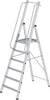 Alu-Bauleiter MUNK,  ML 6 Stufen Gesamthöhe 2,41 m Arbeitshöhe bis 3,35 m