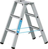 Stufenleiter ZARGES,  Saferstep B 2x3 Stufen Leiterlänge 0,88 m Arbeitshöhe 2,30 m ZARGES