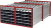 Wabenregal NEUTRAL,  RWR-16/3 1000x1000x3000 16 Fächer RAL 3000