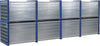 Wabenregal NEUTRAL,  RWR-16/6 1000x1000x6000 16 Fächer RAL 5010