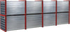 Wabenregal NEUTRAL,  RWR-30/6 1000x1000x6000 30 Fächer RAL 3000