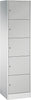 Fächerschrank CP,  B460xT480xH1950 mm RAL 7035 1x5 Fächer B410 mm CP