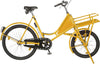 Lastenfahrrad NEUTRAL,  Classic gelb, Beleuchtung mit Lastenträger