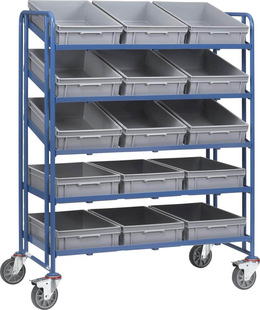 Eurokasten-Wagen FETRA,  1399 15 Kästen, 300kg 1240x610