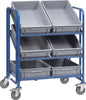 Eurokasten-Wagen FETRA,  2392 6 Kästen, 820x610mm