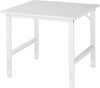 Arbeitstisch RAU,  Tom - EGB-Melamin-Platte B1000xT1000 xH760-1080mm EGB-Melamin-Platte
