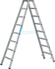 Stufenleiter ZARGES,  Saferstep B 2x8 Stufen Leiterlänge 2,27 m Arbeitshöhe 3,60 m ZARGES
