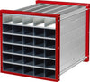 Wabenregal NEUTRAL,  RWR-30/1 1000x1000x1000 30 Fächer RAL 3000
