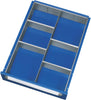 Einteilungsset RAU,  für FH 120-180mm 1 Trennwand,4 Trennbleche