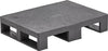 Kunststoff-Halbpalette NEUTRAL, Kst.-Halbpalette,geschl. 800x600x150mm Anti-Rutsch-OF VE 5 Stück