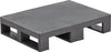 Kunststoff-Halbpalette NEUTRAL, Kst.-Halbpalette,geschl. 800x600x150mm glattes Deck VE 5 Stück