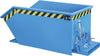 Spänebehälter BAUER,  SGU 300 l 680xT1140xH580 mm RAL5012 Tragkraft 750kg mit Lochblechboden