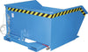 Spänebehälter BAUER,  SGU 750 l 1280xT1140xH680 mm RAL5012 Tragkraft 1000kg mit Lochblechboden