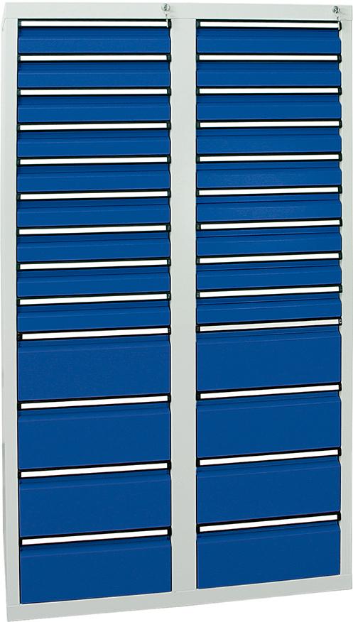Schubladenschrank STUMPF,  26 SLR 1800x1000x500mm 7035/5010