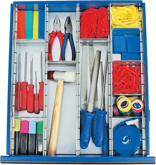 Einteilungs-Set STUMPF,  12tlg. 100mm hoch