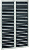 Schubladenschrank STUMPF,  STS 410 RAL 7035/7016 34x100 mm