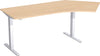 Hubtisch GERAMÖBEL,  135G Flex Buche rechts 2166x800/1130, 650-1250