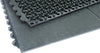 Arbeitsplatzmatte MILTEX,  YOGA SOLID Basic schwarz B90xT90 cm