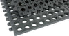 Arbeitsplatzmatte MILTEX,  YOGA OCTA Basic schwarz B90xT90 cm