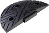 Fahrbahnschwelle DANCOP,  Anfangsstück schwarz B250xT420xH50 mm