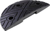 Fahrbahnschwelle DANCOP,  Endstück schwarz B250xT420xH70 mm