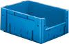 Sichtlagerkasten LA-KA-PE,  blau B300xT400xH175 mm Auflast 500kg, VE 4 Stk. ohne Griffloch LA-KA-PE