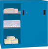 Schiebetürenschrank PAVOY,  1000/400/1000 gepulvert RAL 7035/5012