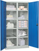 Schwerlastschrank PAVOY,  1950/630/1040 Drehg., mit Trennwand 8 Böden