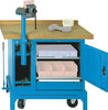 Mob.Werkbank LOKOMA,  FMW100/T m.Kabelaufroller RAL5012 LOKOMA