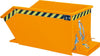 Spänebehälter BAUER,  SGU 300 l 680xT1140xH580 mm RAL2000 Tragkraft 750kg mit Lochblechboden